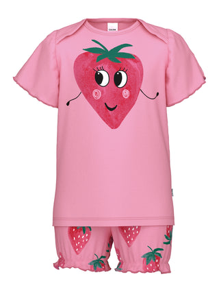 KLEINKINDER Pyjama kurz, begonia pink