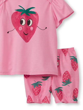 KLEINKINDER Pyjama kurz, begonia pink