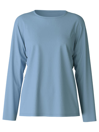 DAMEN Shirt langarm, endless sky