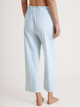 DAMEN Hose 7/8, cascade blue