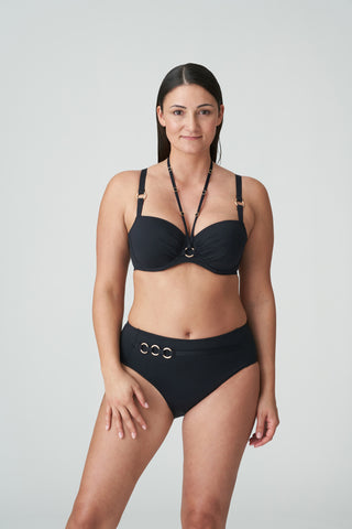 DAMIETTA schwarz Bikini Taillenslip