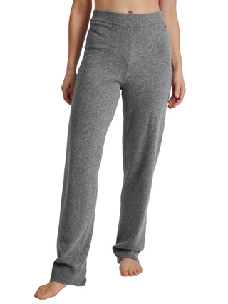 DAMEN Hose, cosy grey melé