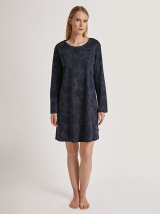 DAMEN Sleepshirt, dark lapis blue