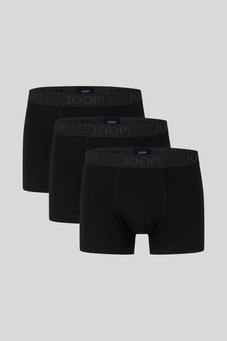 3er-Pack Cotton-Stretch Boxer in Schwarz