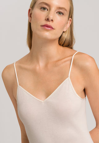 Cotton Seamless Spaghetti Top