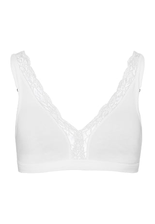 Cotton Lace Soft Cup Bra