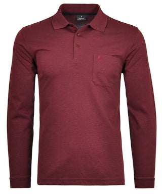 RAGMAN Softknit-Polo langarm