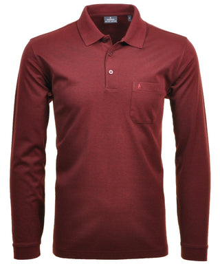 RAGMAN Softknit-Polo langarm